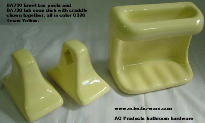 AC Products Stylish 700 Series of ceramic bathroom hardware