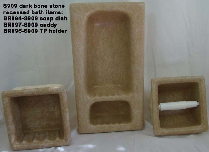 Ceramic shower niche