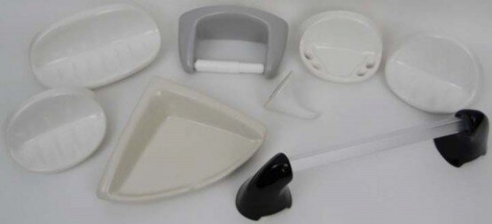 AC Products Sleek 800 Series ceramic bathroom hardware