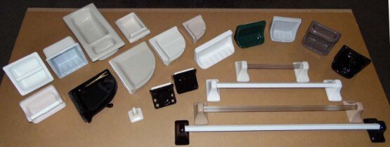 AC Products Stylish 700 Series for ceramic bathroom hardware