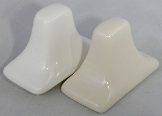 C1 gloss white compared to C3 gloss bone ceramic colors