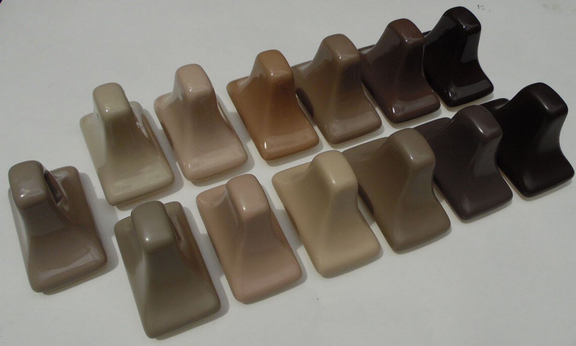 AC Products brown group photo of ceramic colors AC Products brown group photo of ceramic colors