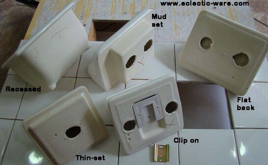 AC Products five ceramic bath hardware mounting methods AC Products five ceramic bath hardware mounting methods