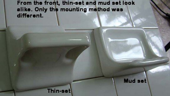 AC Products thin-set and mud-set tile installs AC Products thin-set and mud-set tile installs