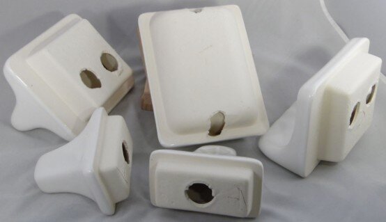 AC Products mud set mount ceramic bathroom hardware