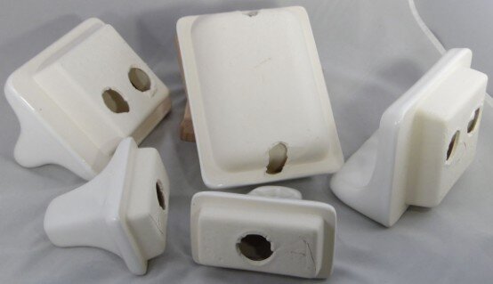 AC Products mud set mount ceramic bathroom hardware AC Products mud set mount ceramic bathroom hardware