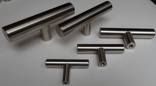 Arthur Harris T-Pulls brushed stainless steel finish Arthur Harris T-Pulls brushed stainless steel finish
