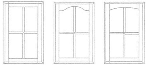 4-Lite Mullion Kitchen Cabinet Doors 4-Lite Mullion Kitchen Cabinet Doors