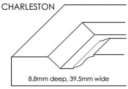 Brushy Creek Custom Doors Charleston Raised Panel Profile specs Brushy Creek Custom Doors Charleston Raised Panel Profile specs