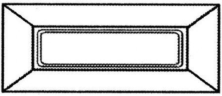 Brushy Creek Custom Doors St Augustine Slab drawer front Brushy Creek Custom Doors St Augustine Slab drawer front
