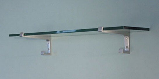 Expo Design Cable Shelf Brackets for one 5/8"-3/4" thick shelf up to 16" deep 