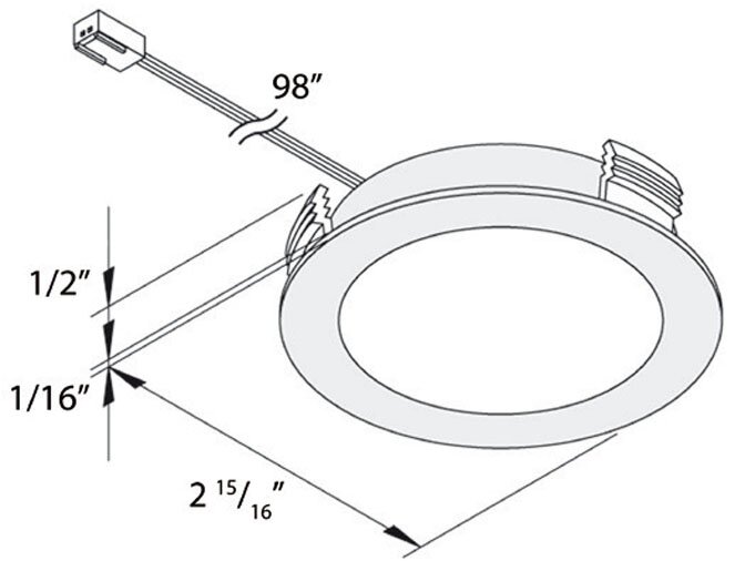 Hera FR68-LED 4-watt LED light