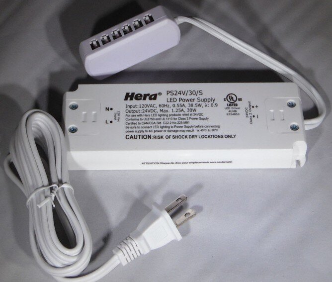 Hera LED power drivers and dimmers and accessory cables