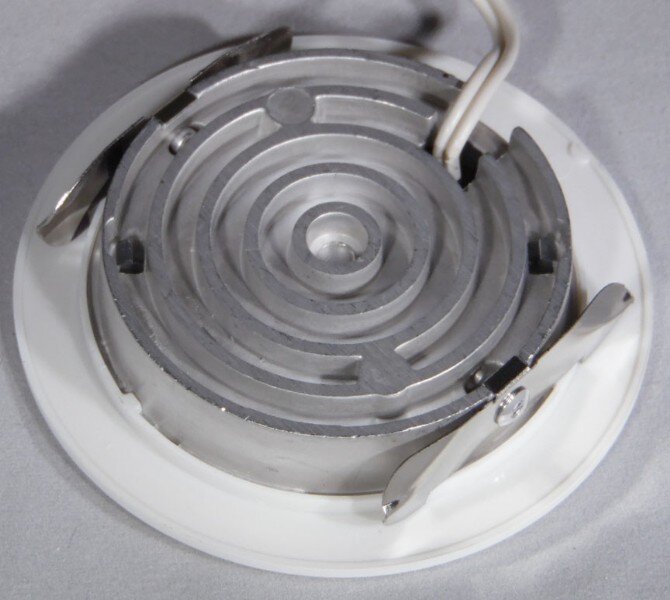 Hera R55-LED light back side with friction fit clips Hera R55-LED light back side with friction fit clips