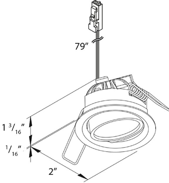 Hera SR45-LED recessed spotlight specifications Hera SR45-LED recessed spotlight specifications