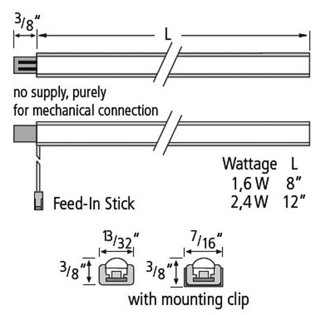 Hera Stick2-LED specification diagram