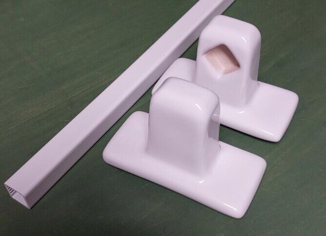 Lenape Pro Series thin-set mount ceramic bathroom hardware