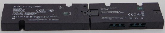 Loox5 24v driver and distributor connected Loox5 24v driver and distributor connected