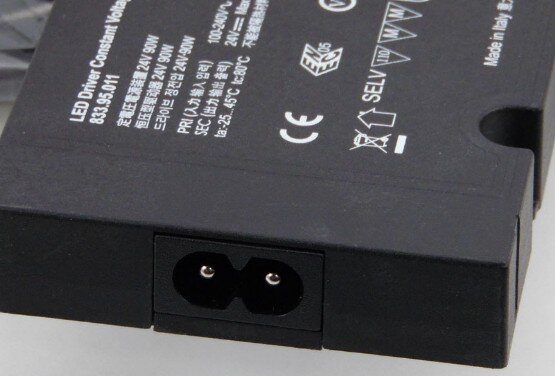Hafele Loox5 LED power driver plug cord end