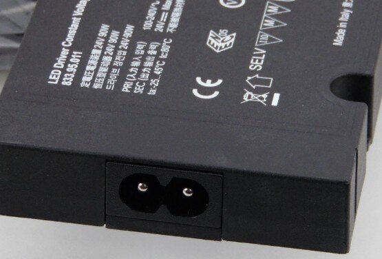 Hafele Loox5 LED power driver plug cord end Hafele Loox5 LED power driver plug cord end