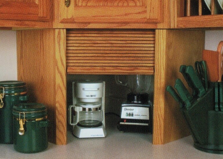 Omega-National roll up kitchen appliance garages Omega-National roll up kitchen appliance garages