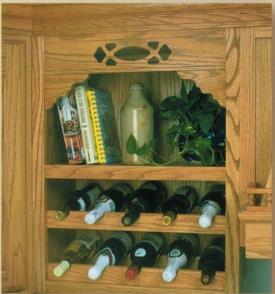Omega-National wood wine bottle racks