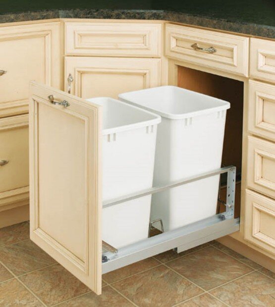 Rev-A-Shelf slide out waste containers