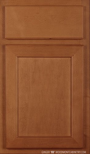 Woodmont Doors Belmont Maple miter corner cabinet door