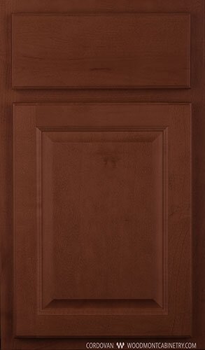 Woodmont Doors Charleston Maple raised panel cabinet door