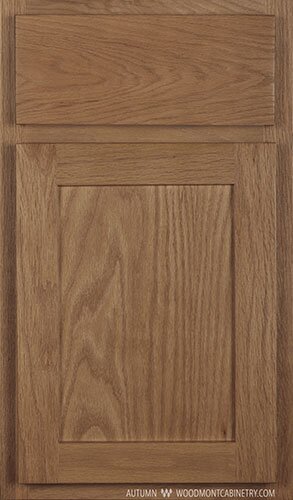 Woodmont Doors Dakota Oak shaker style door in Autumn finish Woodmont Doors Dakota Oak shaker style door in Autumn finish