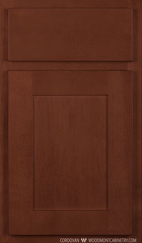 Woodmont Doors Millstone Maple shaker door with wide frames