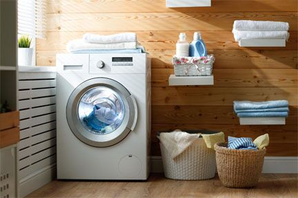 Decorating your laundry room with stunning floating shelves